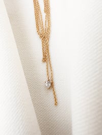 Image 4 of Bague d'oreille chaines DELICATESSE