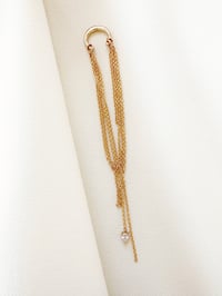 Image 2 of Bague d'oreille chaines DELICATESSE