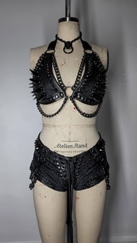 Image 3 of Extreme Rockstar Bra - Gun Metal