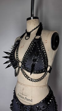 Image 4 of Extreme Rockstar Bra - Gun Metal