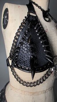 Image 9 of Extreme Rockstar Bra - Gun Metal