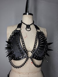 Image 1 of Extreme Rockstar Bra - Gun Metal