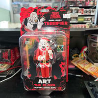 Image 1 of NECA Toony Terrors ART THE CLOWN Bloody Santa Suit
