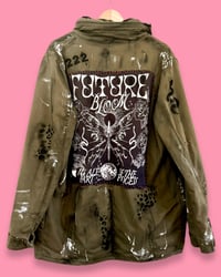 Image 2 of FUTURE BLOOM ¥ VILLAGE PUNK ¥ IBIZA ¥ PARKA  ¥ UPCYCLED  ¥ 