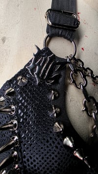 Image 7 of Exotic Snake Bra - Silver