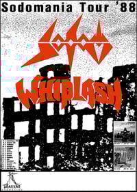 Sodom / Whiplash - Sodomania Tour '88