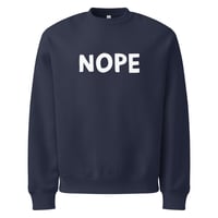 Image 9 of NOPE! Oversized Heavyweight Sweatshirt