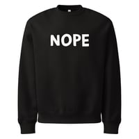 Image 1 of NOPE! Oversized Heavyweight Sweatshirt