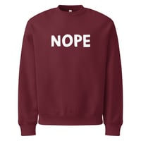 Image 7 of NOPE! Oversized Heavyweight Sweatshirt