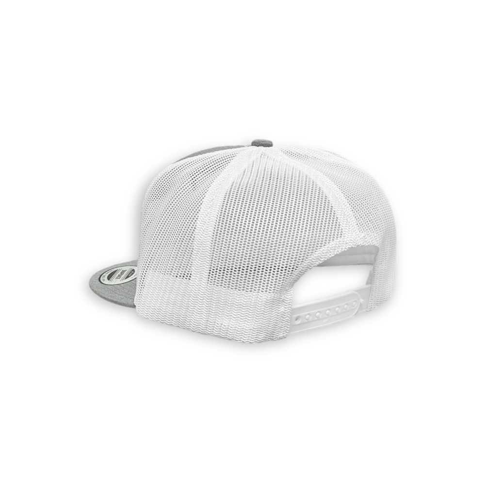 BOLT TRUCKER - HEATHER GREY/WHITE