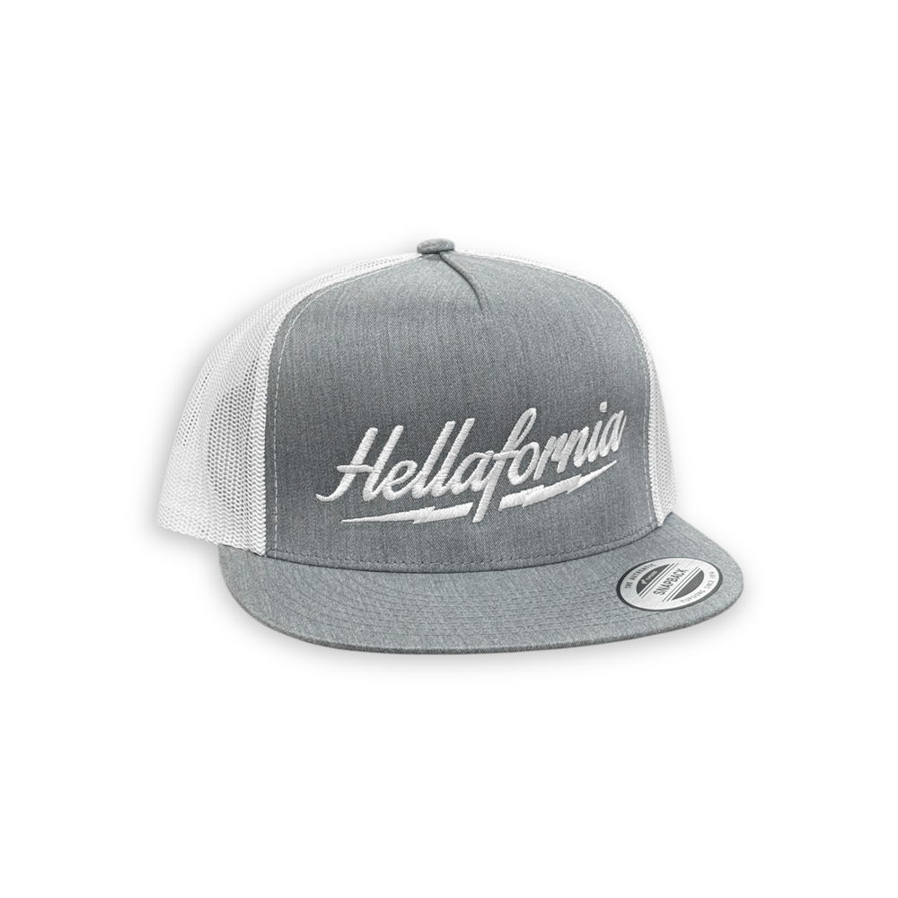 BOLT TRUCKER - HEATHER GREY/WHITE
