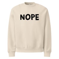 Image 12 of NOPE! Oversized Heavyweight Sweatshirt