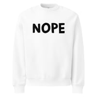 Image 8 of NOPE! Oversized Heavyweight Sweatshirt