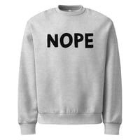Image 4 of NOPE! Oversized Heavyweight Sweatshirt