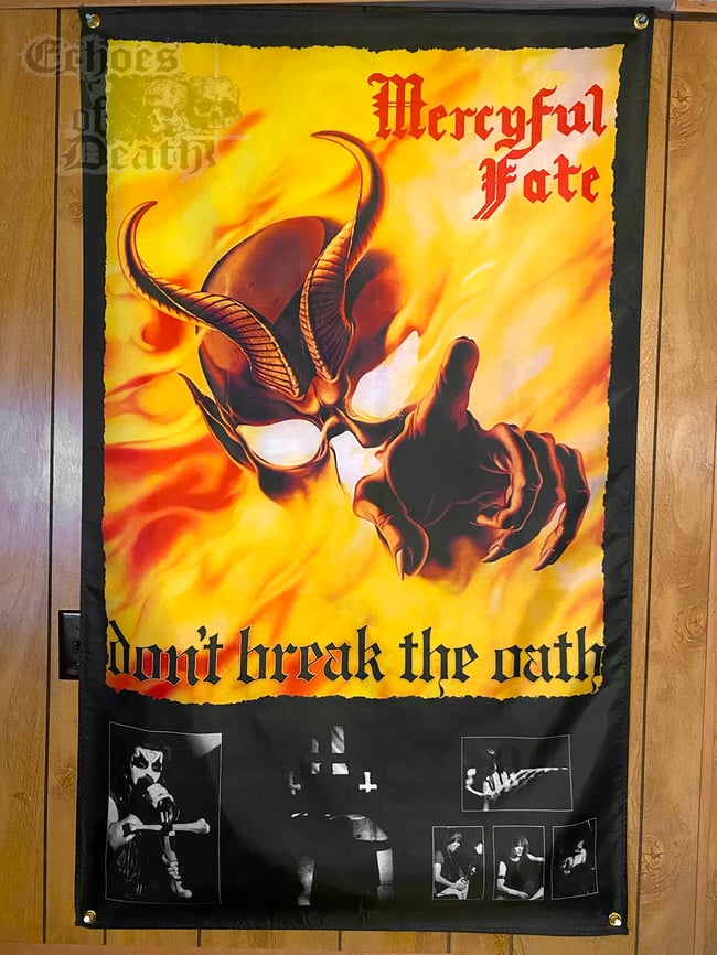 MERCYFUL FATE DONT BREAK THE OATH 3x5FT FLAG