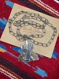 Image 1 of Cactus Pendant and Chain