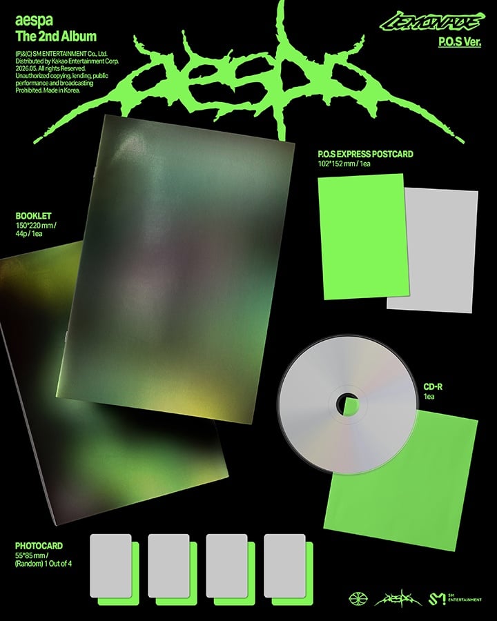 Image of [PRE-ORDER] AESPA ‘LEMONADE’ (P.O.S Ver.)