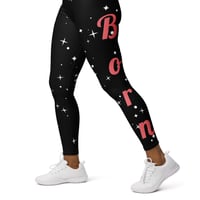Image 3 of Yeah, I'm Super Fancy Yoga Leggings 
