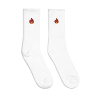 Image 12 of I'm Fire Embroidered Socks