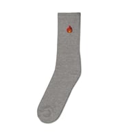 Image 5 of I'm Fire Embroidered Socks