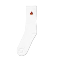 Image 9 of I'm Fire Embroidered Socks