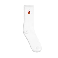 Image 11 of I'm Fire Embroidered Socks