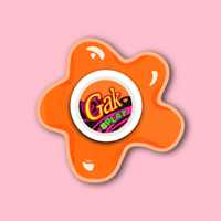 90s GAK Slime Sticker