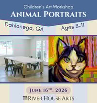 June 16 Youth Workshop Animal Portraits & Resin