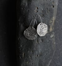 Image 1 of Organic Silver Earrings