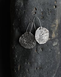 Image 2 of Organic Silver Earrings