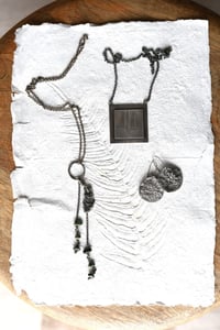 Image 4 of Organic Silver Earrings