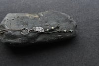 Image 4 of Dancing in Water Silver Turquoise Necklace