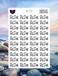 Image 11 of Bill Due Font T-T23