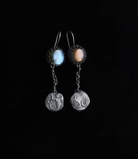 Image 1 of Neptune Labradorite Silver Earrings