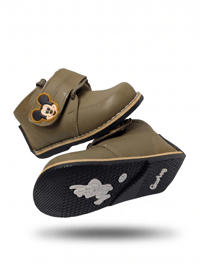 Image 2 of OLIVE GREEN SHOES, BOYS'