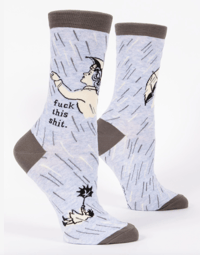 Image 1 of F This Shit Crew Socks