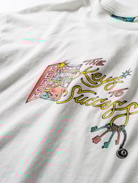 Image 4 of Keys to Success Tee - off white