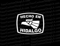 Image 1 of "Hecho en" decals 