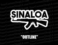 Image 2 of Sinaloa gun decals
