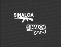 Image 1 of Sinaloa gun decals