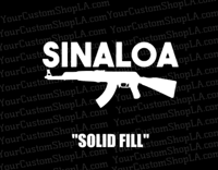 Image 3 of Sinaloa gun decals