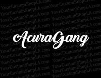 Acura Gang Decal