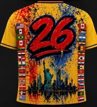 Image 2 of World Cup 2026 New Jersey Host City Soccer Jersey | Limited Edition NJ Fan Gear (Yellow)