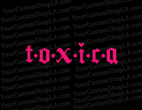 Toxica Decal