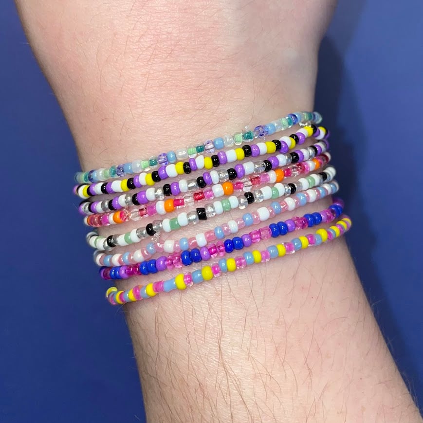 Image of Glass Beaded Bracelet