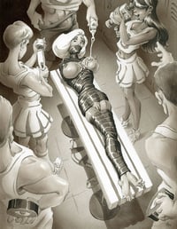 "Tammy's Wrap Party" Original Art