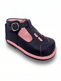 Image 1 of Blue with Double Pink Tie