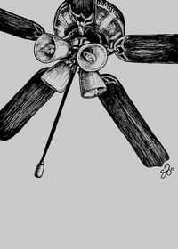 Untitled Fan - Art Print