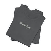 Image 2 of Be the Light DARK Tee — ADULT Unisex Jersey T-Shirt | Bella+Canvas® 3001