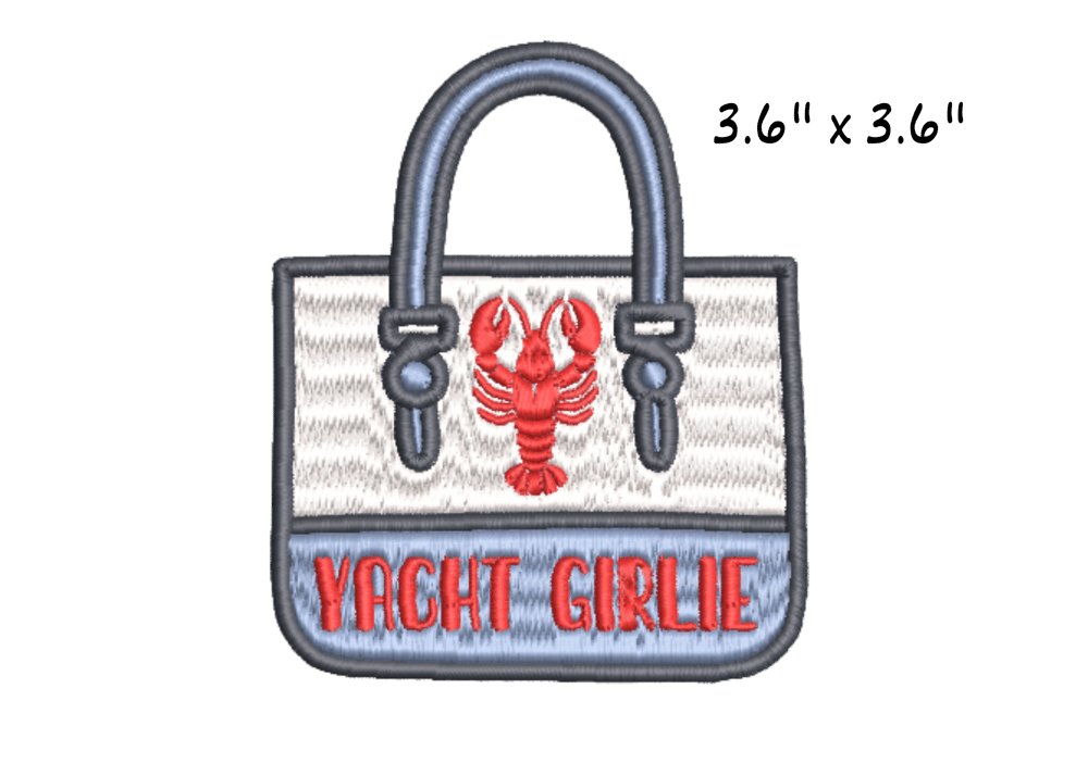 Image of Yacht Girlies Bag Tag | Custom Boat and Tote Accessory